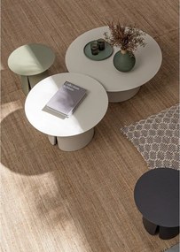 Aluminiowy okrągły stolik ogrodowy ø 45 cm Bryan – Bizzotto