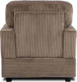 Fotel Wypoczynkowy Sofa NEO Beżowy Sztruksowy Nowoczesny
