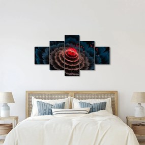 Obraz abstrakcji (125x70 cm)