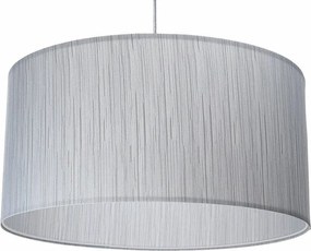 Lampa wisząca NATURAL SILVER 60 jasnoszara