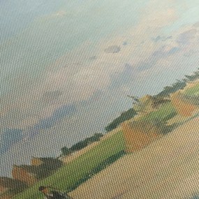 Obraz - Camille Pissarro, Landscape, Ile de France, reprodukcje (70x50 cm)