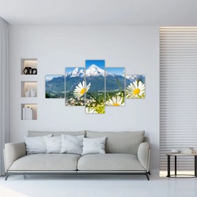 Obraz - Wiosna w Alpach (125x70 cm)