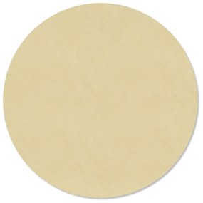 Mata stołowa ze skóry ekologicznej ø 30 cm Circle M Nupo – LIND DNA