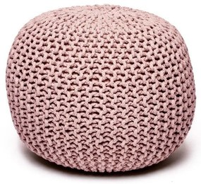 Pudroworóżowy puf Bonami Essentials Jagger