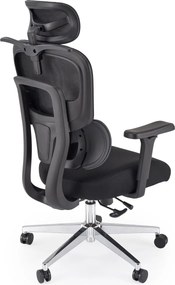 Fotel biurowy ergonomiczny Booster Halmar z regulowanym zagłówkiem