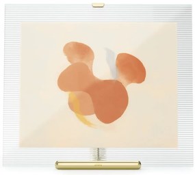 Szklana ramka stojąca w kolorze złota 26x30,5 cm Flute – Umbra
