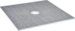 Zestaw Płyty Pod pryszniciem Impermeowalnym SucceBuy, 183 x 183 cm, z Centralnym Odwodnieniem, Grubszym