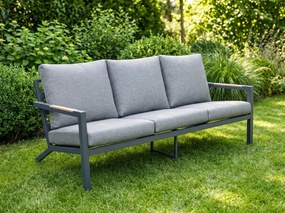 Sofa ogrodowa 3-osobowa MISTERIOSO wygodna kanapa na balkon 190cm