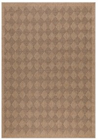 Chodnik odpowiedni na zewnątrz w ciemnym naturalnym kolorze 80x250 cm Dhaka – Ayyildiz Carpets