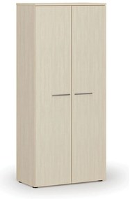 Szafa ubraniowa z wysuwem PRIMO WOOD, 800 x 420 x 1781 mm, brzoza