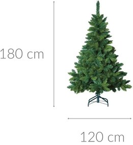 Choinka zielona na święta, 180 cm