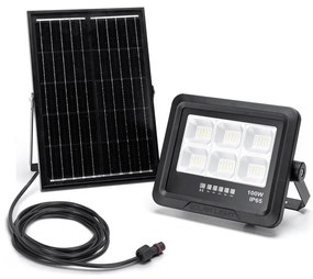 Aigostar - LED regulowany reflektor solarny LED/100W/3,4V IP65 + DO