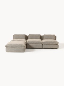 Sofa modułowa XL z pufem Felix