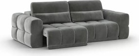Lagos 3-osobowa - duża nowoczesna kanapa z elektrycznie regulowanymi siedziskami i ruchomymi oparciami