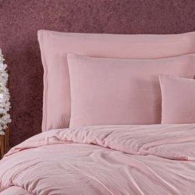 4Home Pościel muślinowa Rosa, 160 x 200 cm, 70 x 80 cm