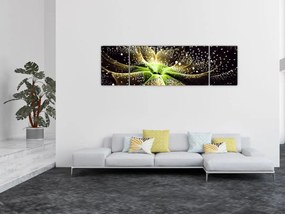 Obraz - Szczegół kwiatu (170x50 cm)