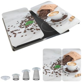 Płyty ochronne na kuchenkę ze szkła hartowanego zestaw 2 szt. 52x30 cm Café Aromatica – Maximex