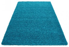 Dywan shaggy Dream turkusowy 80 cm x 150 cm