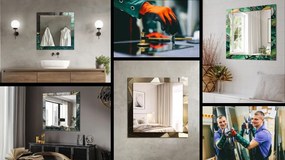 Lustro dekoracyjne Koty kontury