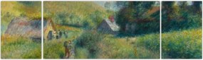 Obraz - Auguste Renoir, The Mussel Harvest, reprodukcje (170x50 cm)