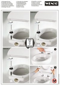 Deska sedesowa z kolorową grafiką, WENKO