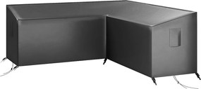 Outsunny Pokrywa na Meble Ogrodowe Zimowa Wodoodporna V-kształtna Ochrona UV 420D Oxford 216x216x78 cm Czarna | Aosom PL
