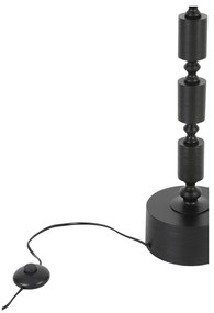 Podstawa lampy stojącej w kolorze matowej czerni 135 cm Gitaya – Light &amp; Living