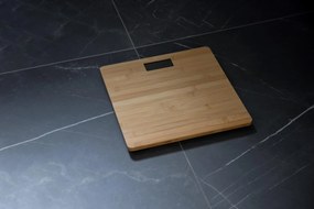 Waga łazienkowa BAMBUSA, elektroniczna, bambusowa, 30 x 30 cm, WENKO