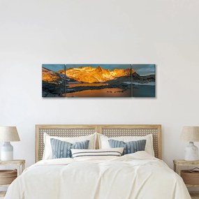 Obraz krajobrazu wysokogórskiego (170x50 cm)