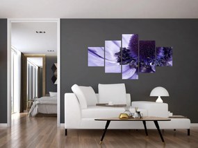 Obraz - Fioletowy kwiat (125x70 cm)