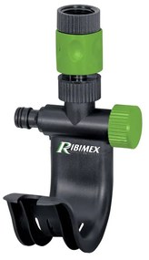 Uchywt na wąż ogrodowy RIBIMEX z rozdzielaczem wody Ø 20 x 27 mm 3/4"
