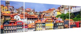 Obraz - Ribeira, Portugalia (170x50 cm)