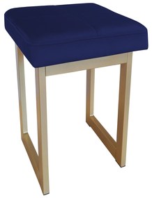 TABORET SOLID 60cm STOŁEK LOFT podstawa złota MG16