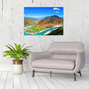 Obraz - Rzeka Jangcy (70x50 cm)