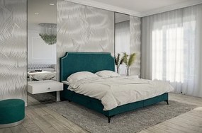 Kontynentalne łóżko boxspring 160x200 Selene mat