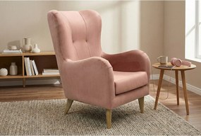 Elegancki fotel Roland z profilowanym siedziskiem i oparciem