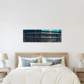 Obraz - Cadillac (z zegarem) (90x30 cm)