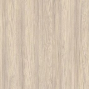 Szafka ubraniowa S1 z ławką, 2-drzwiowa, 1875 x 600 x 500/800 mm, zamek cylindryczny, drzwi laminowane, dąb naturalny