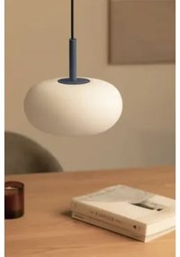 Lampa Sufitowa Wisząca Led Z Kryształu I Stali Deruent Df Azul Oscuro |df Dark Blue - Sklum