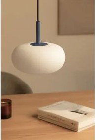 Lampa Sufitowa Wisząca Led Z Kryształu I Żelaza Deruent Df Azul Oscuro |df Dark Blue - Sklum