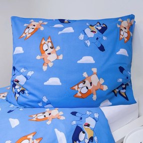Bawełniana pościel dziecięca jednoosobowa 140x200 cm Bluey – Jerry Fabrics