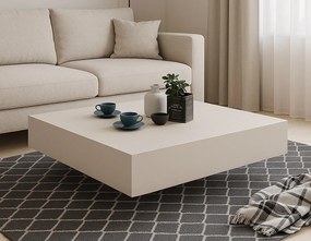 Kwadratowy stolik kawowy Iron, kaszmir