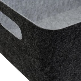 Tekstylne koszyki zestaw 4 szt. 36x27x16 cm – Casa Selección