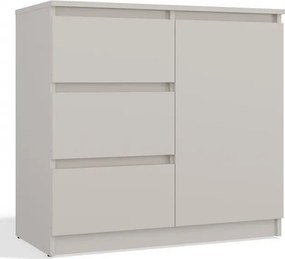 Kaszmirowa komoda z 3 szufladami K3-C75