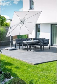 Doppler Mobilny stojak na parasol 140 kg - granitowy z kółkami