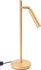 Złota elegancka lampka na biurko - M090 M8-S38