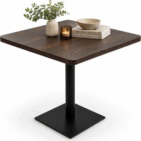 Ciemnobrązowy stolik bistro H5-F43