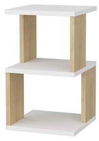 Stolik nocny Carter White Oak