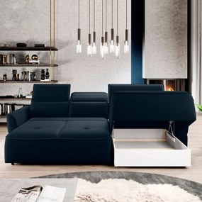 Narożnik MURILLO S Mini z elektryczną regulacją siedziska Prawostronny w tkaninie VOGUE 13 WERSAL