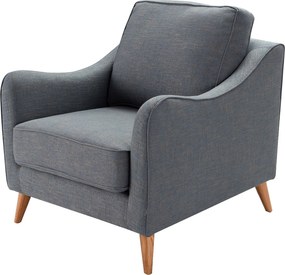 Fotel Venuste denim blue/brown